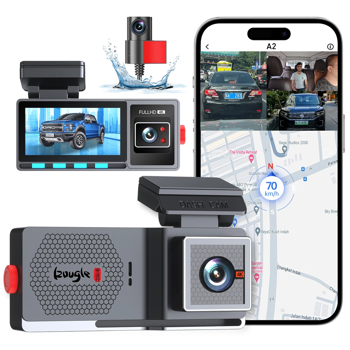 Koogle 4K Dashcam W… - image