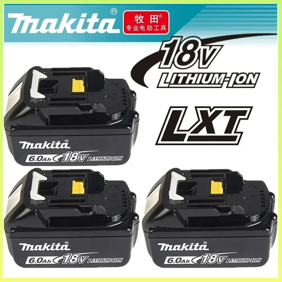 

Genuine Makita 6Ah/5Ah for Makita 18V Battery BL1830B BL1850B BL1850 BL1840 BL1860 BL1815 Replacement Lithium Battery