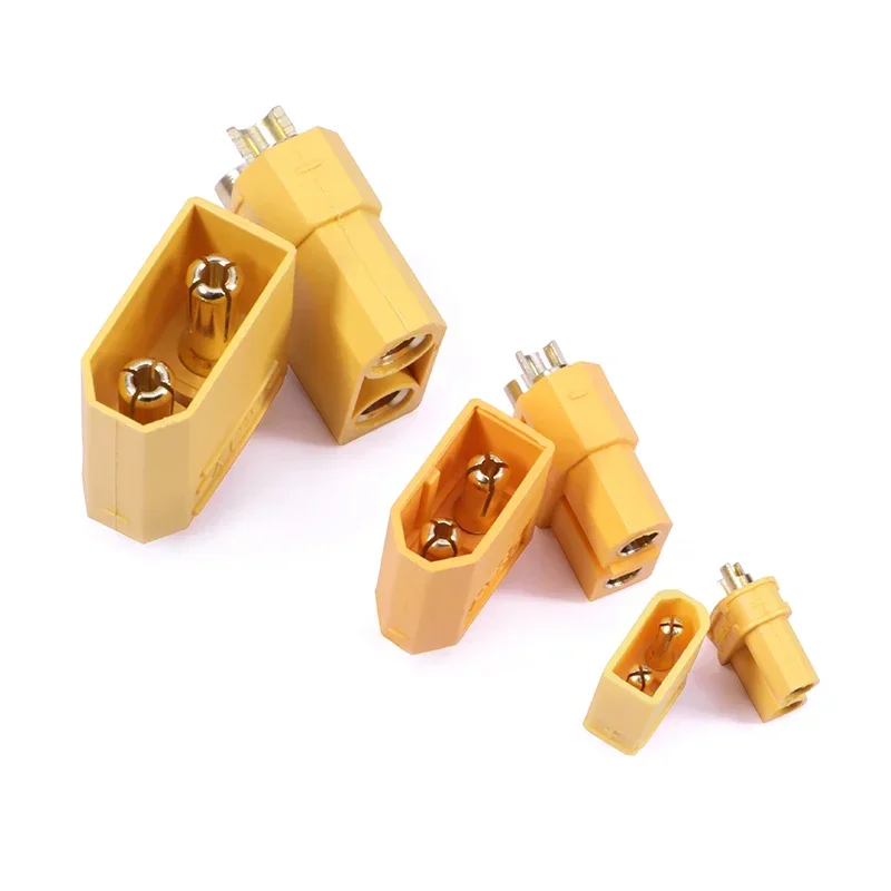 2 - 200pcs XT30U XT60 XT90 Male Female Wire Terminals Bullet Plug Connector Cable for RC Model Aircraft Lithium Battery Tools
