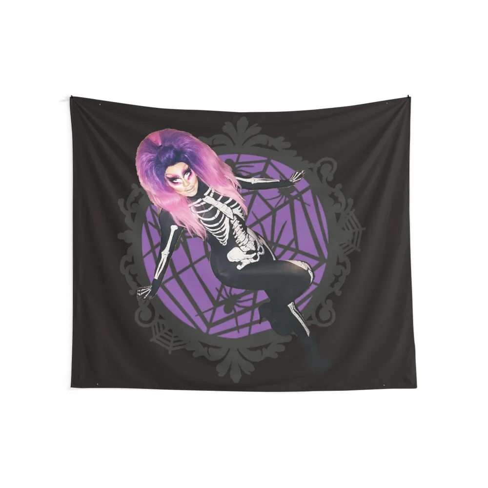 

Trixie Mattel - Halloween Tapestry Mushroom Decorative Wall Murals Tapestry