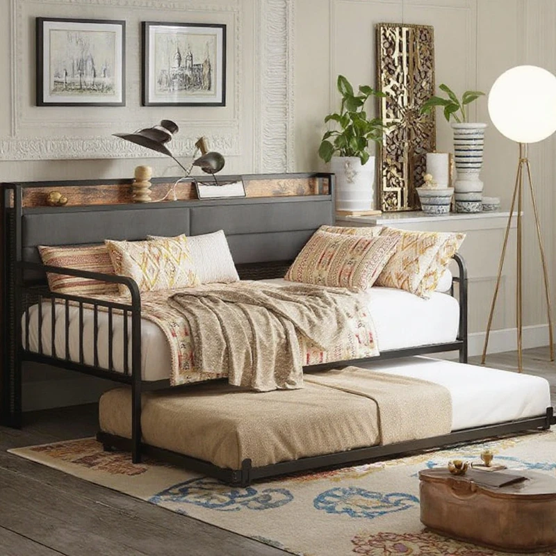 Retractable, versatile, modern apartment, bedroom, living room, compression sofa bed