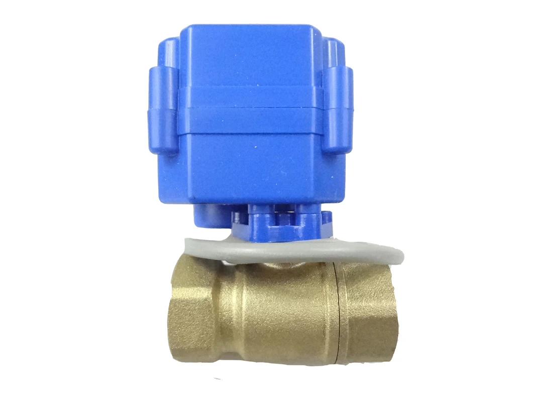 10 قطعة من بمحركات صمام النحاس ، G1/2 "DN15 ، 2 الطريق ، CR05 ، الكهربائية صمام ، بمحركات الكرة صمام