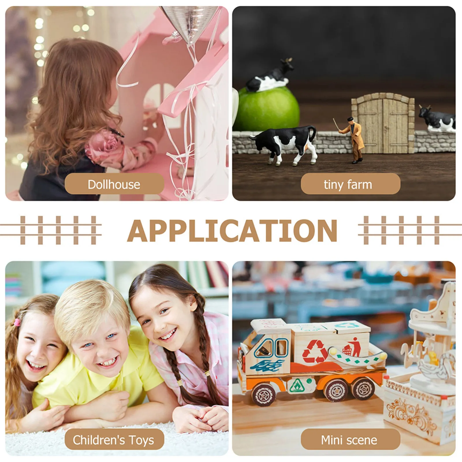 

10Pcs Ice House Animal Models Exquisite Workmanship for Bedroom Living Room Desk Display Igloo Ornaments Micro Landscape