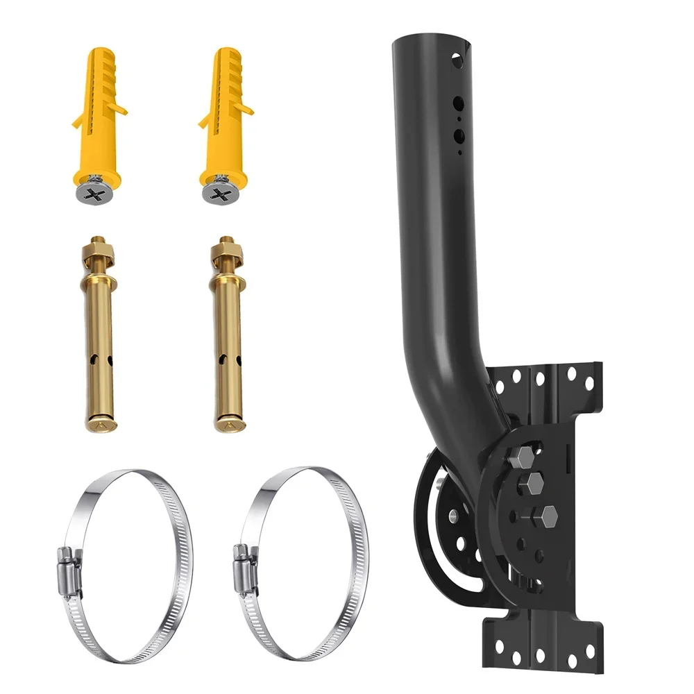 Mounting J Bracket For Starlink V2 Dish Starlink Adjustable Access Point AP CPE TV antenna WiFi Extender,Weather Station Shelf
