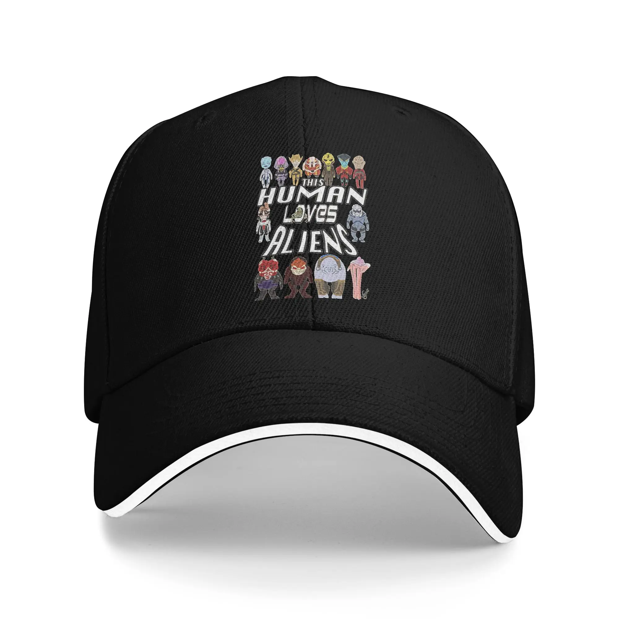 Effect Mass Game Sandwich Caps Men Women ,Casual  Hat Sun Hats Adjustable Snapback Caps Baseball Cap Summer