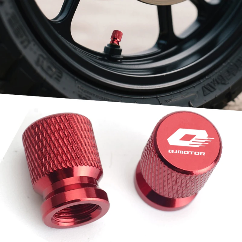 For QJMOTO QJ SRT 800 800X 800SX 800SRT SRT 800X 800 Motorcycle Tire Valve Air Port Stem Cap Cover CNC Aluminum Motorbike Parts