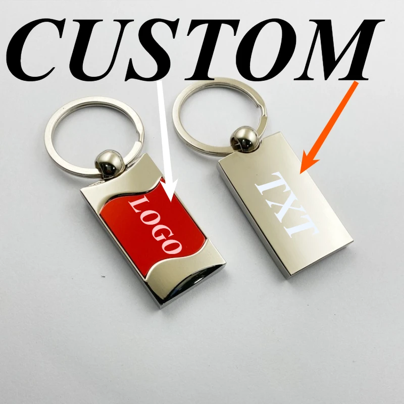 1개 맞춤형 열쇠고리 개인화된 금속 연장형 매끄러운 표면 합금 맞춤형 키링 자동차 액세서리 선물 도매