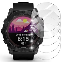 9H Tempered Glass For Garmin Fenix 8 7X 6X Pro 7 6 7S 6S 5 5S Solar AMOLED Screen Protector Glass Anti-scratch Film Accessories