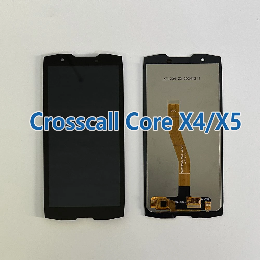 For CROSSCALL Core X5 X4 LCD Core  M4 M5 LCD Display With Touch Screen Digitizer For CROSSCALL Action X3 X5 Display Trekker M1