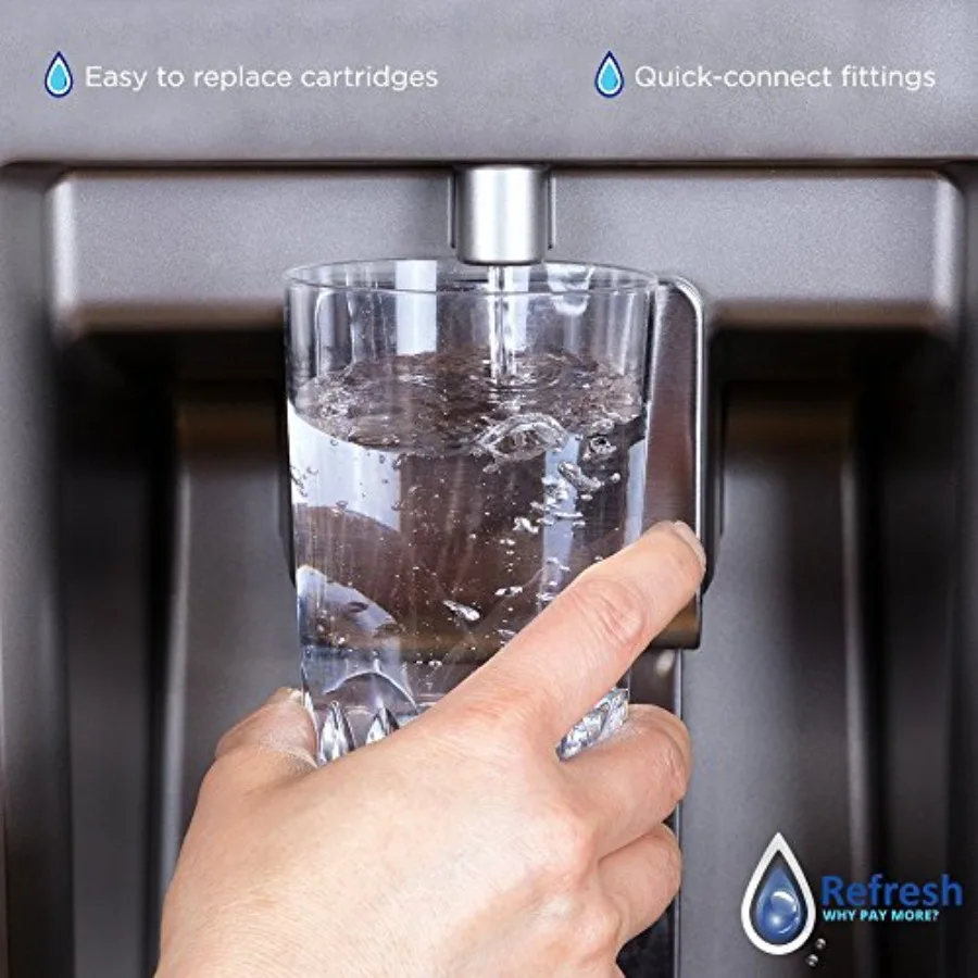 Refresh Replacement Refrigerator Water Filter Compatible with LG LT500P 5231JA2002A 5231JA2002A-S ADQ72910901 ADQ72910902 ADQ72