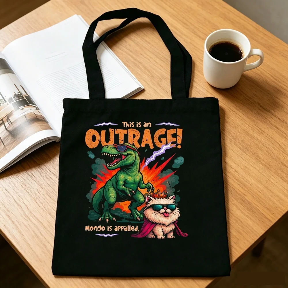 Dungeon Crawler Carl tote bag einkaufstasche personnalisable grocery torba na zakupy femme