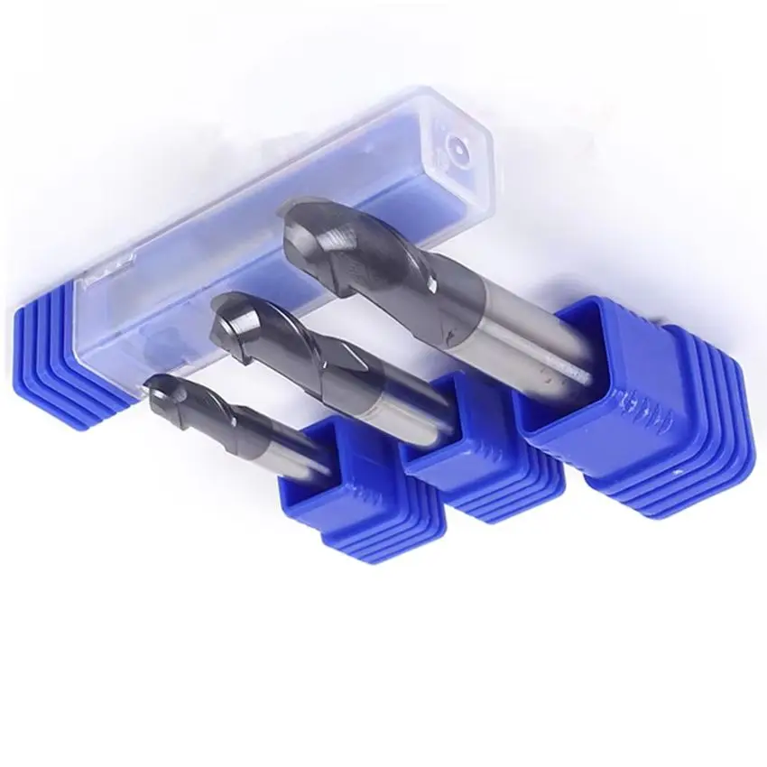 

GM-2B-R2.75 ZCC.CT Whole alloy tungsten steel ball end mill 2 Flutes Ball End Mills Φ5.5R2.75*6*12*50 2T Ball End Mills