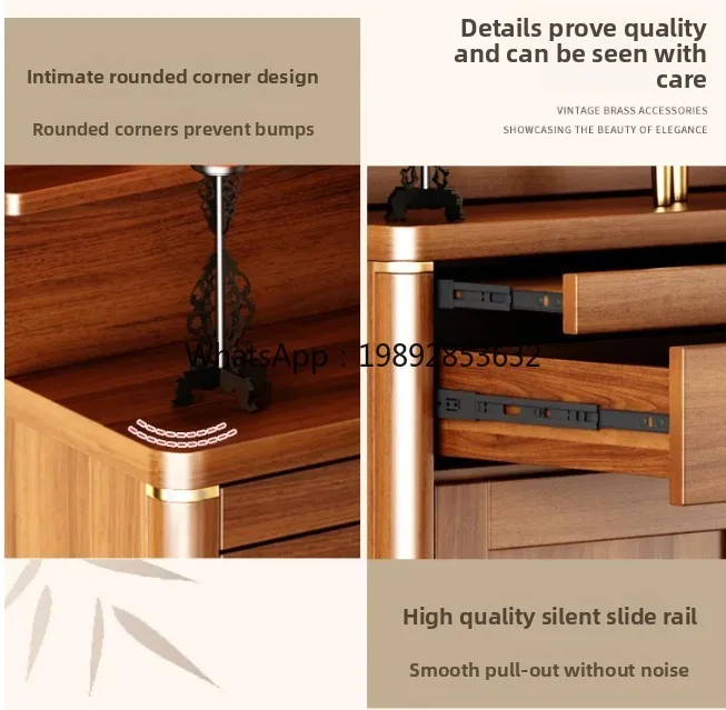 

ZZ Table Buddha Shrine God Table Cabinet Incense Case Household Incense