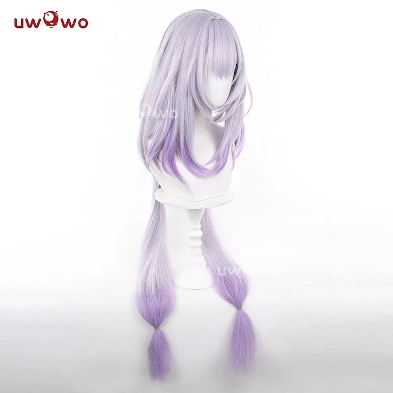

zizi 2025 UWOWO Game Honkai Star Rail Castorice Косплей Длинные Светло-Фиолетовые Волосы Парик Хэллоуина