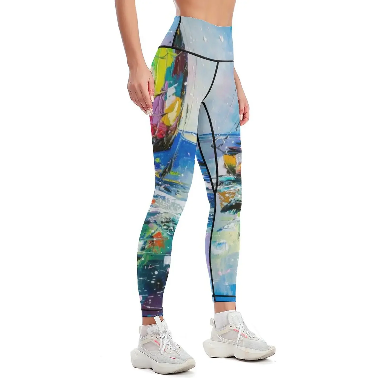 Sailing races Leggings sporty woman push up joggers for Womens Leggings