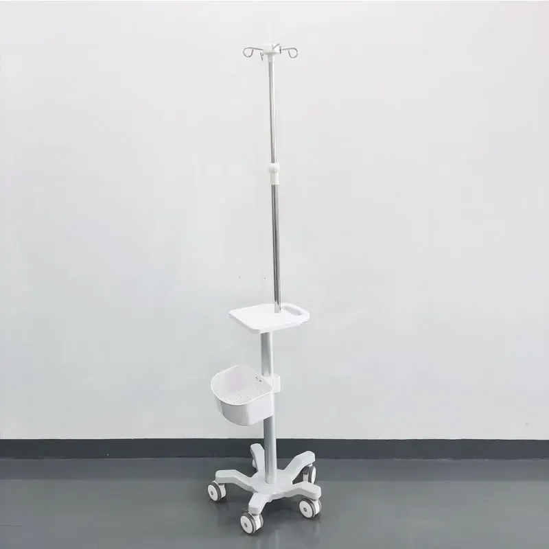 Infusion pump trolley, syringe pump trolley, saline bag rack, mobile workstation, small infusion bracket