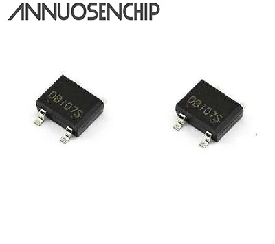 100Pcs DB107S SMD-4…
