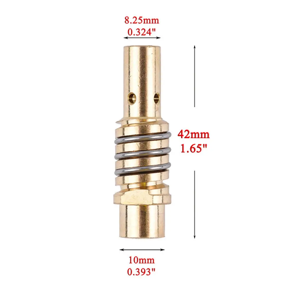 Quality MIG Accessories For 15AK Welding Set Coated Contact Tip Nozzle Connection Rod Air Cooled Maintenance Parts