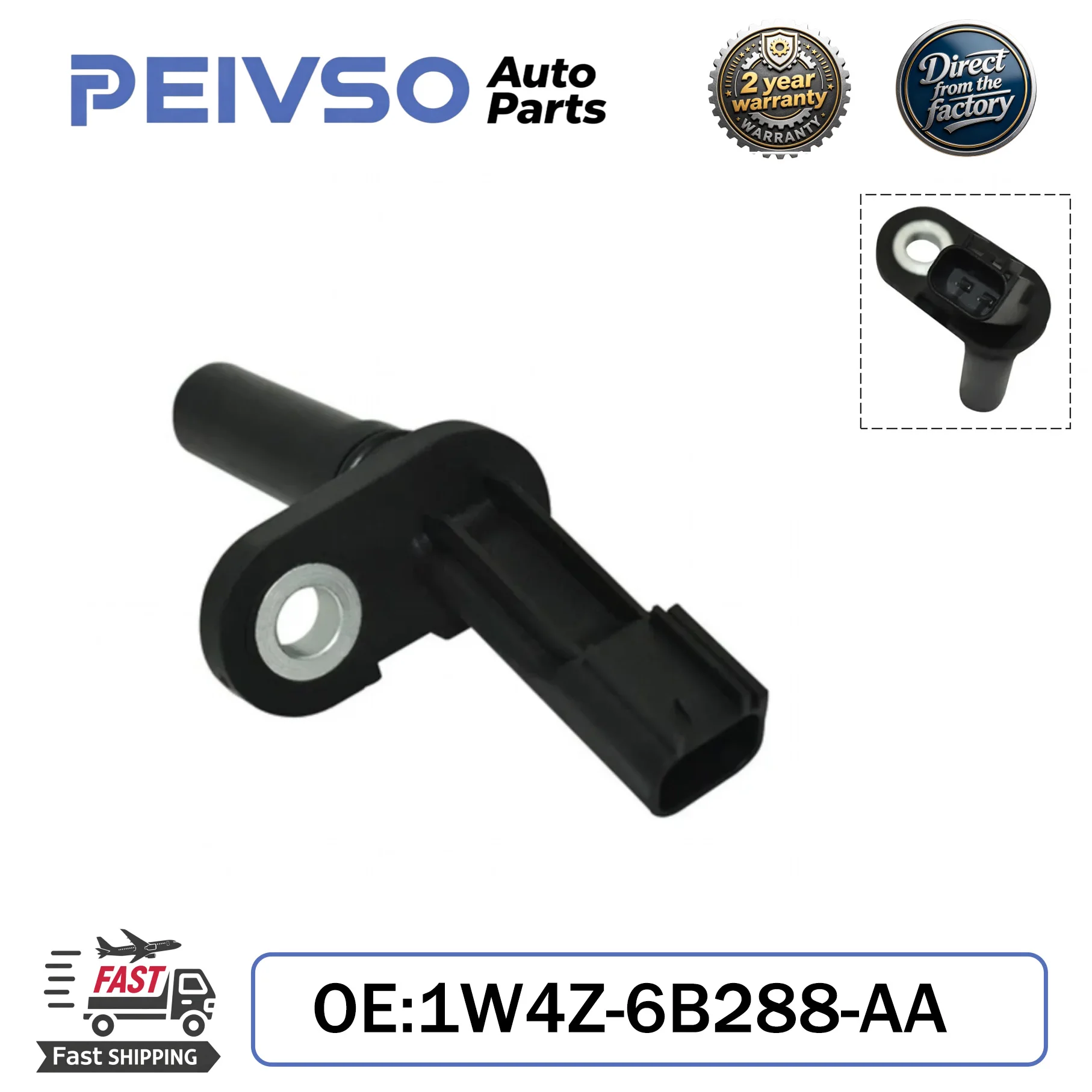 Sensor de Posición del Cigüeñal PEIVSO para FORD LINCOLN LS SS12188 1W4Z6B288AA XW4Z6B288AA X4WZ6B288BA PC320, Repuestos de Auto