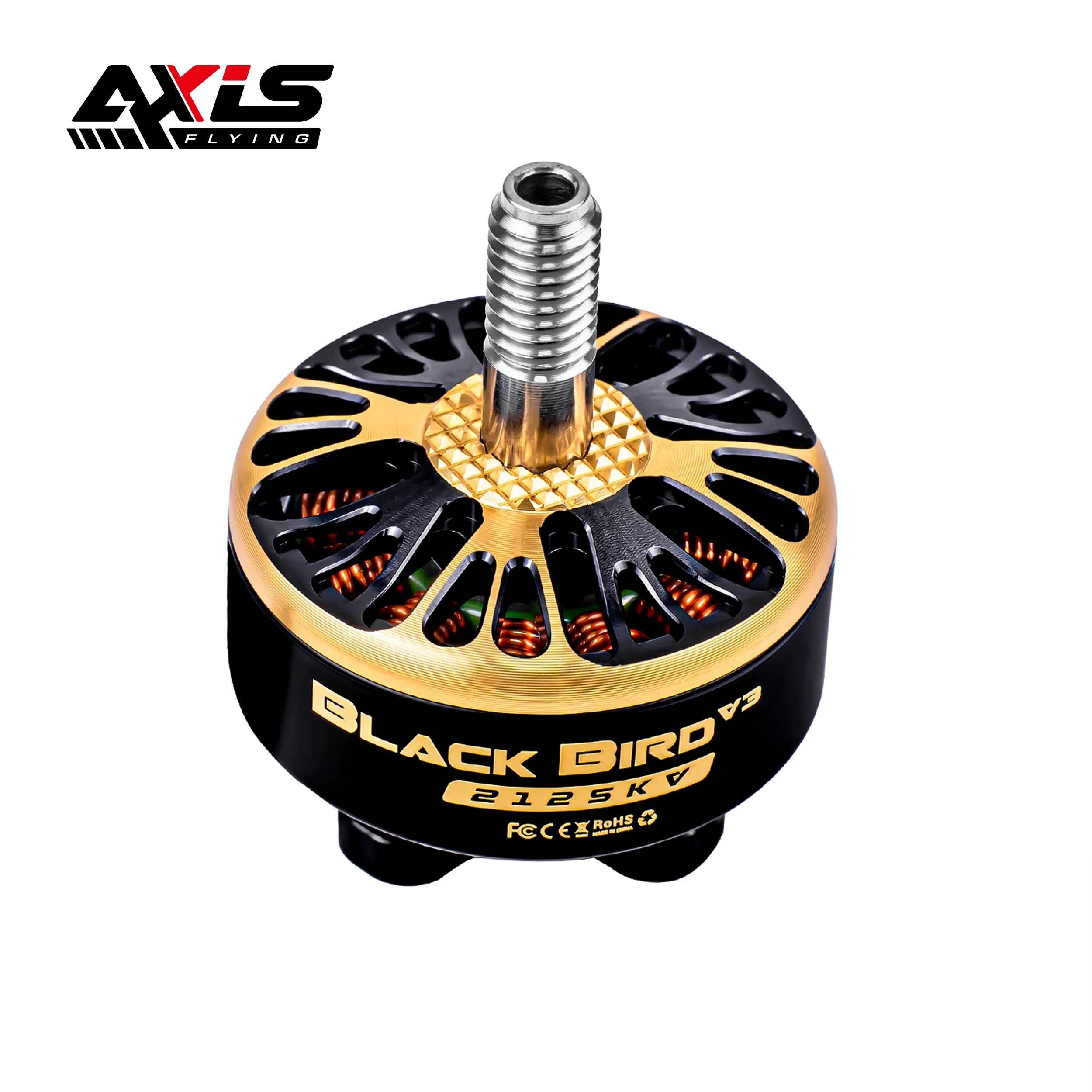

Бесщеточный двигатель Axisflying BB2207 для дрона FPV/Co-brand BlackBird / Freestyle / Sbang / Bando