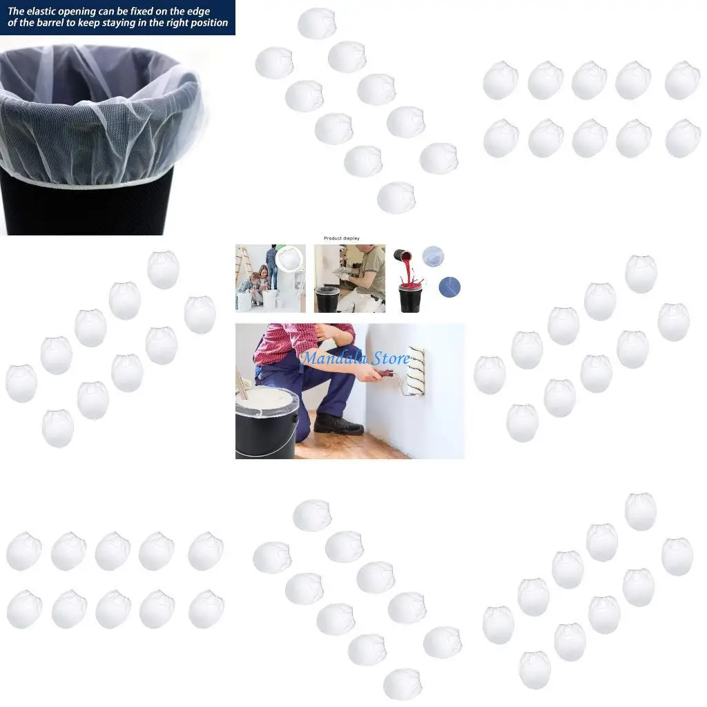 

U2JC Industrial Paint Filter Bag Strainer Bag Optimized For ClogFree Liquid Filtering