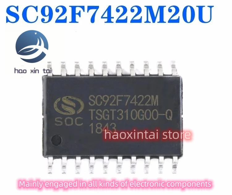 10pcs SC92F7422M20U SOP-20 FLASH MCU