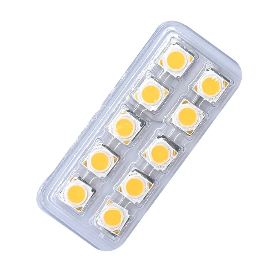10 Stück LEDs Bridgelux Chip COB 3W 5W 7W 10W 1313mm 300mA Hochwertig Hohe Helligkeit für Glühbirnen Strahler Röhrenreparatur Kaltweiß – Detail 3
