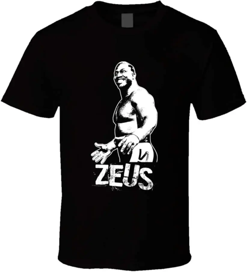 Zeus Tommy Lister Jr Retro Legends of Wrestling T Shirt