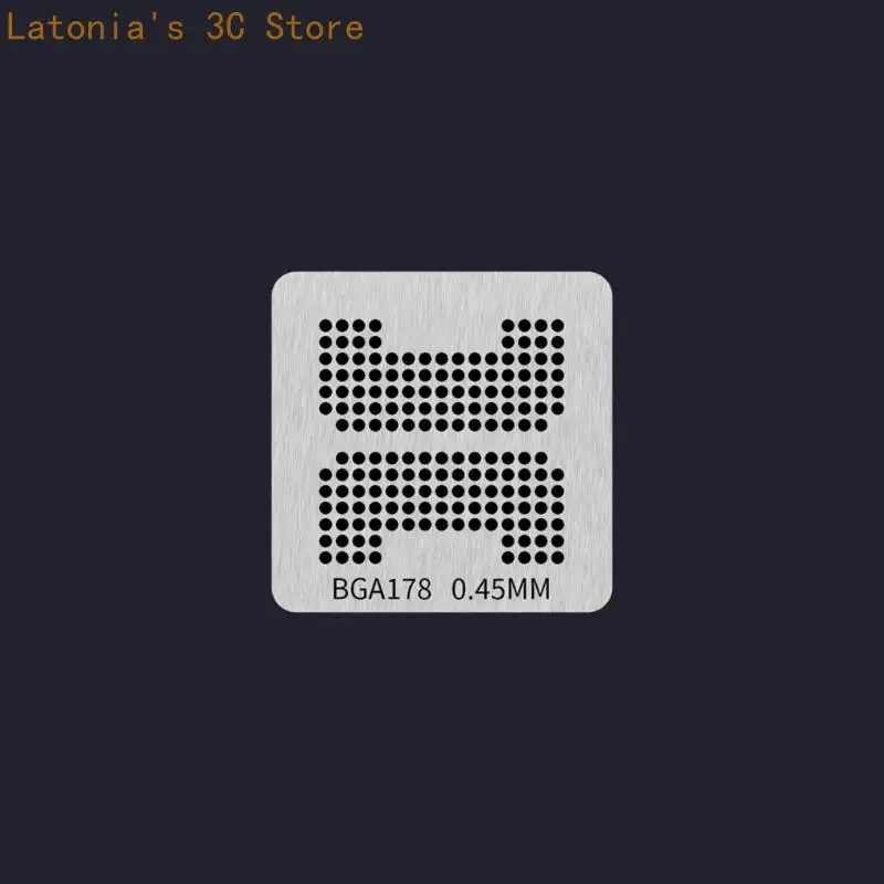 Fünfteiliger Chip-Lötplattensatz aus Stahl mit 316 272 178 154 146 Layout-Etiketten für Reballing-Reparatur und Platinenservice – Detail 4