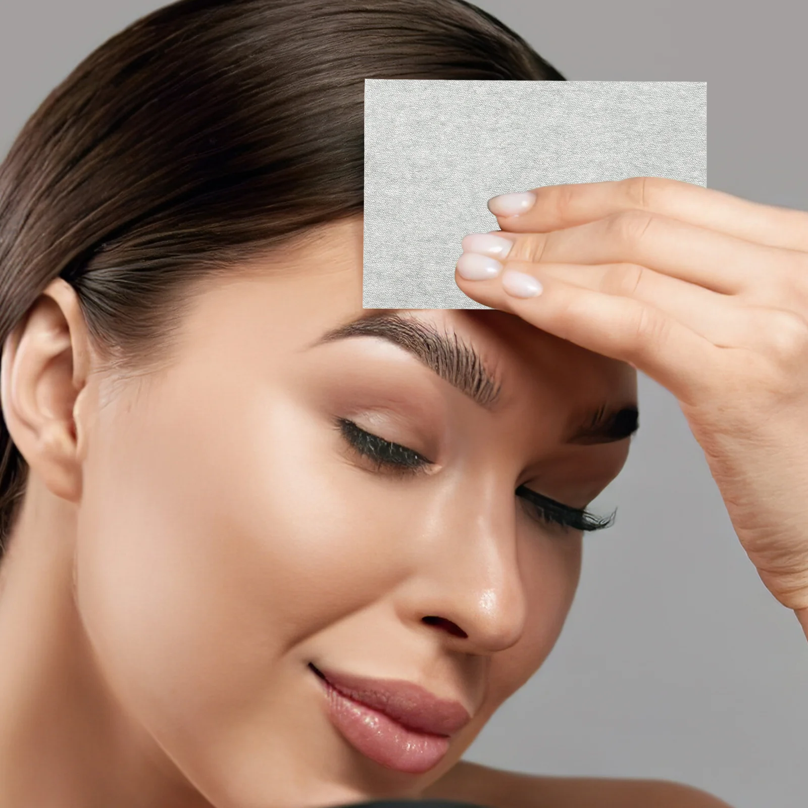 : Lenços absorventes para rosto