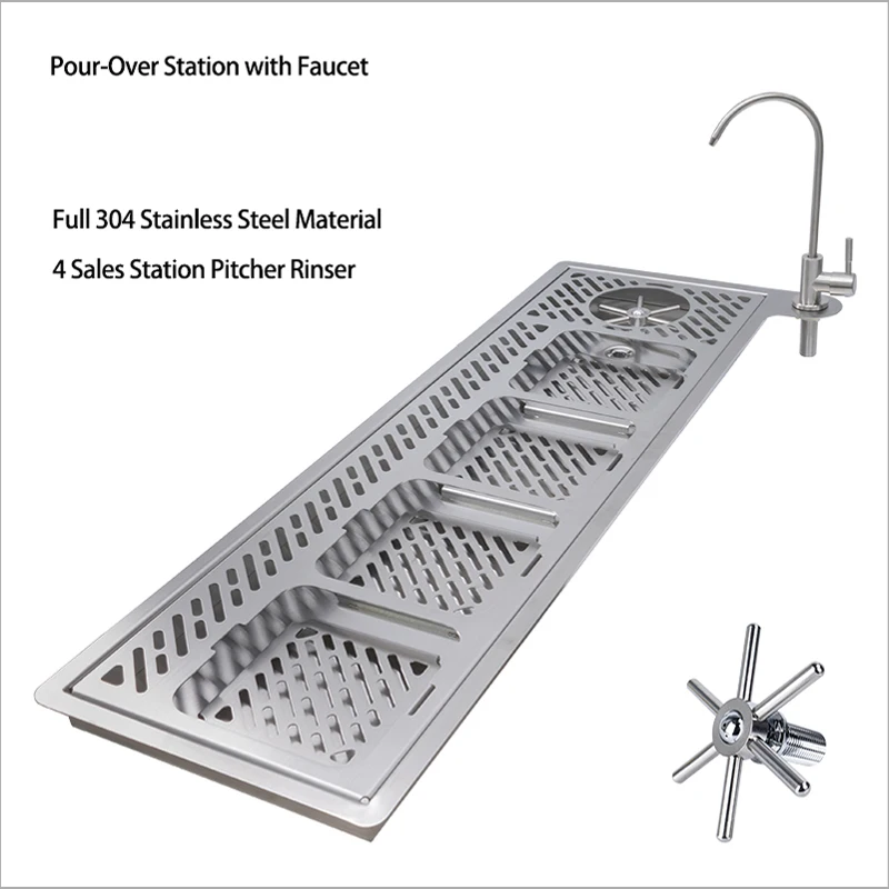 Stainless Steel Single-bowl Sink Multifunctional Kitchen Accessories Faucet Faucets and Sinks Utensils Cutlery Multifunction 304