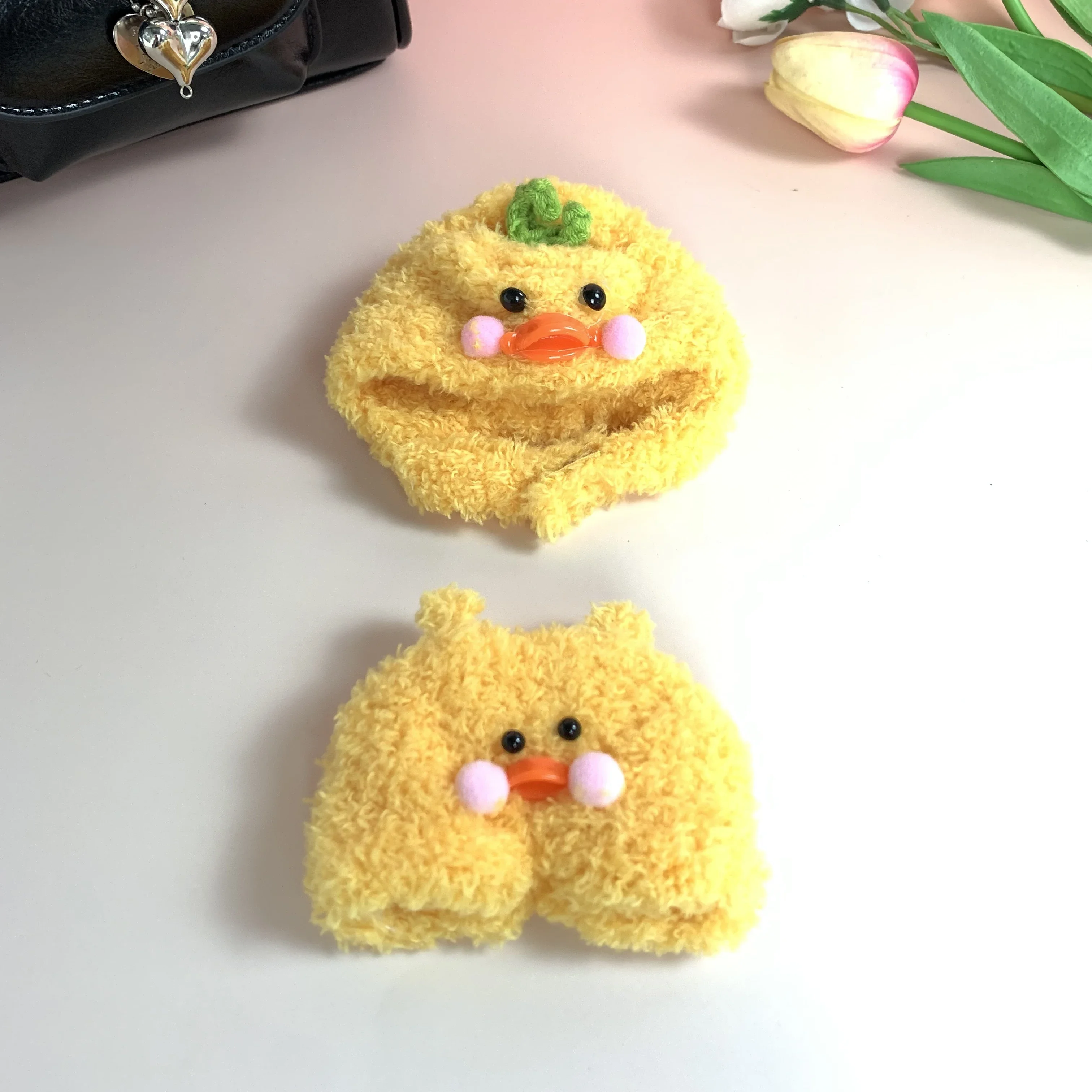 Clothes for Labubu Keychain Outfit - Red Panda Costume Set (In Stock)