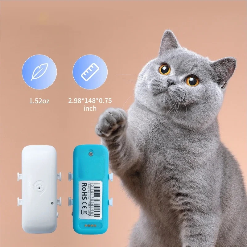 Pet 4G GPS Tracker Pet GPRS Locator Best Mini Tracking Device For Dog Cat With Free APP Waterproof IP67 Collar Anti-lost Pets