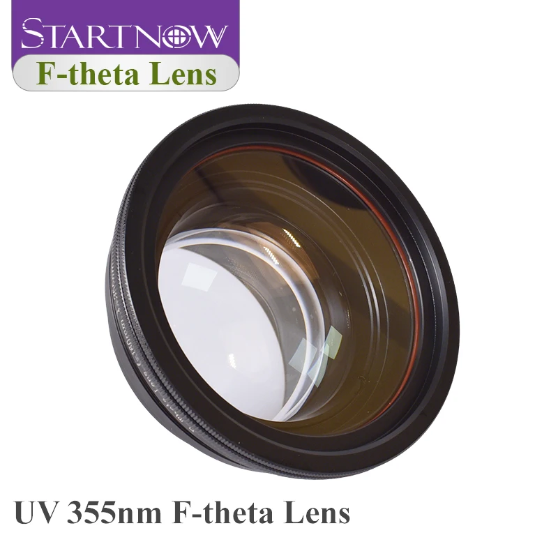 Startnow UV Laser Field Lens 355nm M85 thread Galvo System110X110 Fl160 F-theta Scan Lens 250X250 For Laser Marking Machine Part