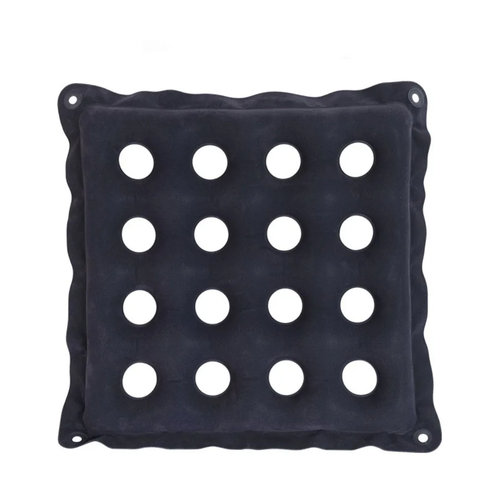 Portable Breathable Hemorrhoid Pillow Comfortable Inflatable Donut Pillow Nursing Bed Sore Pad Bedridden