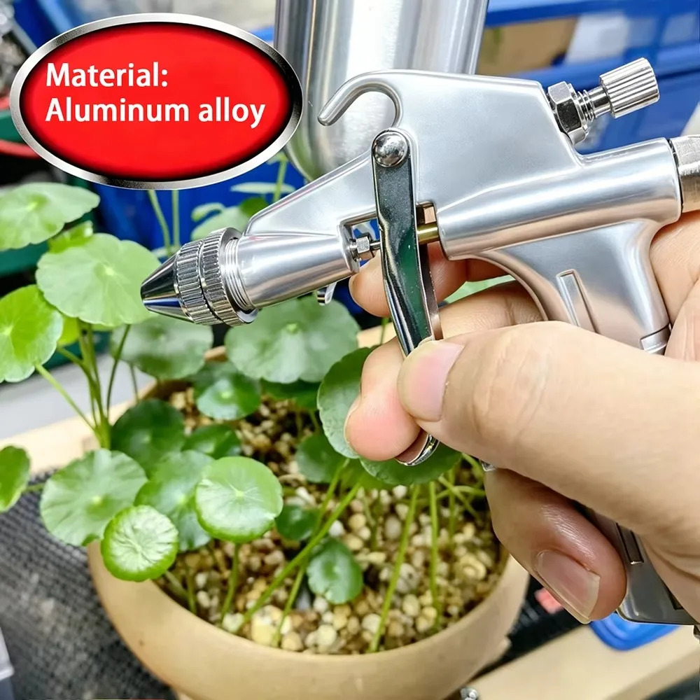 1Pc Aluminum Alloy K-3/K-3A Spray Gun 0.5mm Nozzle 150CC Paint Sprayer, DIY Tool for Home, Garden and Auto Parts Repair