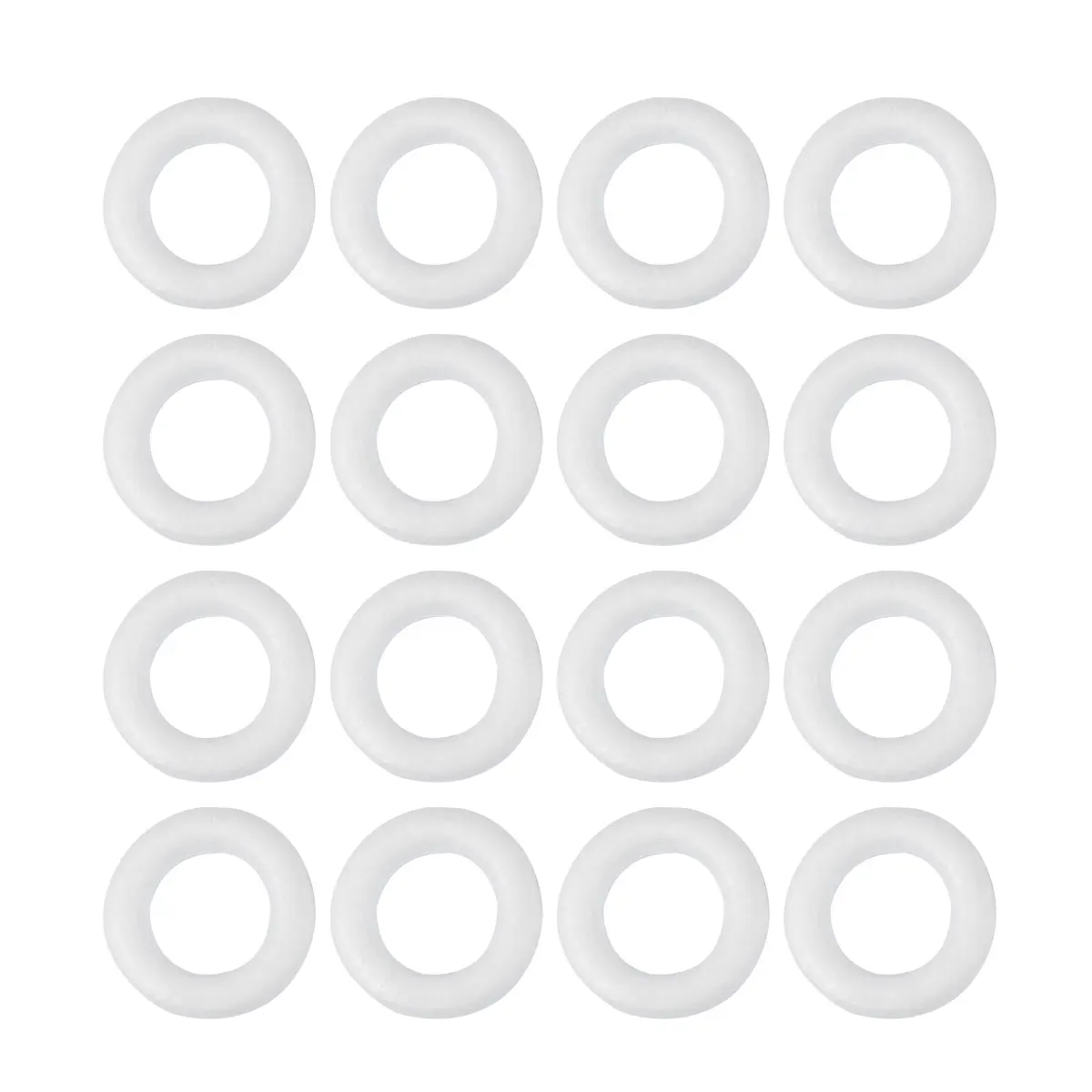 

10pcs Solid Round Ring Art Painting Supplies For Kids Diy Crafts Creative Educational Tool Home Decoration Use