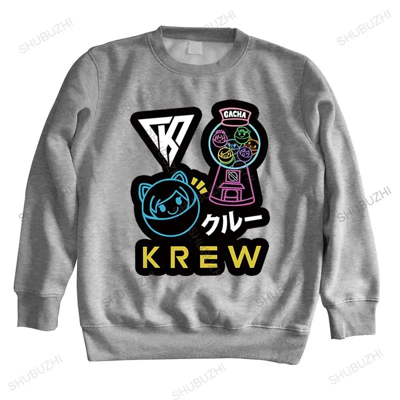 Men streetwear brand cotton sweatshirt black hoody Funneh Krew Cartoon O-Neck Athletic mens shubuzhi funny printing hoodies tops