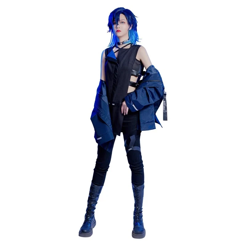 أزياء CosMiMi Anime VTuber NIJISANJI Noctyx Yugo Asuma التأثيرية أزياء وسيم أزياء كرنفال للحفلات لعب الأدوار ملابس جديدة