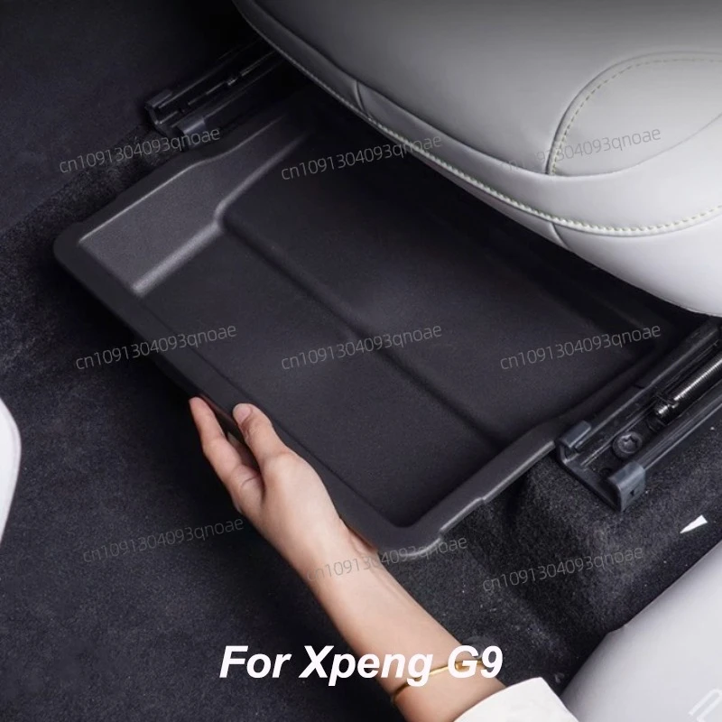

For Xpeng XiaoPeng G9 2022-2024 Storage Box under Main Driver Seat Interior Modified Accessories