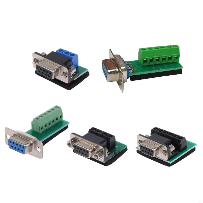 

462E DB9 Male and DB9 Female D-SUB Adapter Plate Connector RS232 Serial to Terminal Board Module