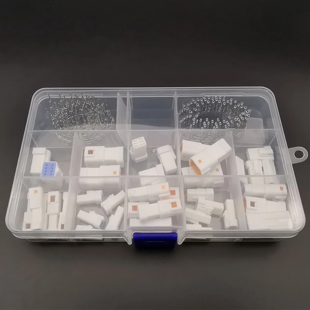 

188Pcs/Box JWPF Series 2/3/4/6/8pin Male Female Mini Car Automotive Connector Waterproof Housing Plug JST06R-JWPF-VSLE Terminal