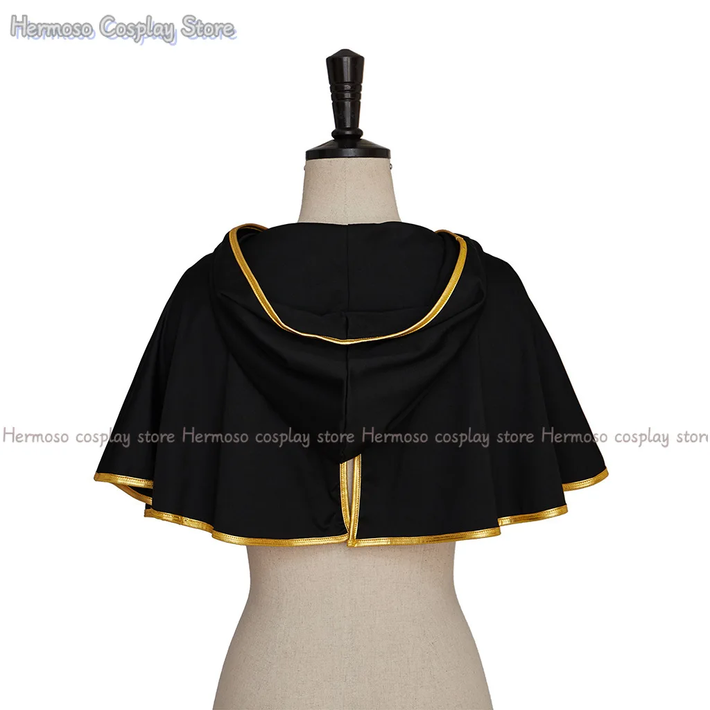Black Clover Asta Cosplay Costume Anime Hooded Cloak Cape Robe Halloween Carnival Party Role Play Outfit Men Gifts - view 4