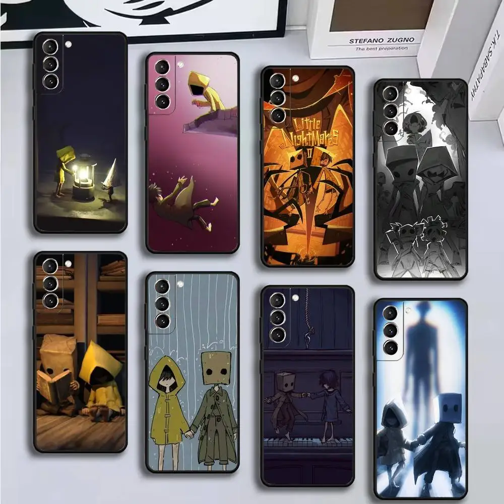 

Little Nightmares Phone Case For Samsung GalaxyA13,21s,22,31,32,52,53,71,72,73,Soft Black Cover