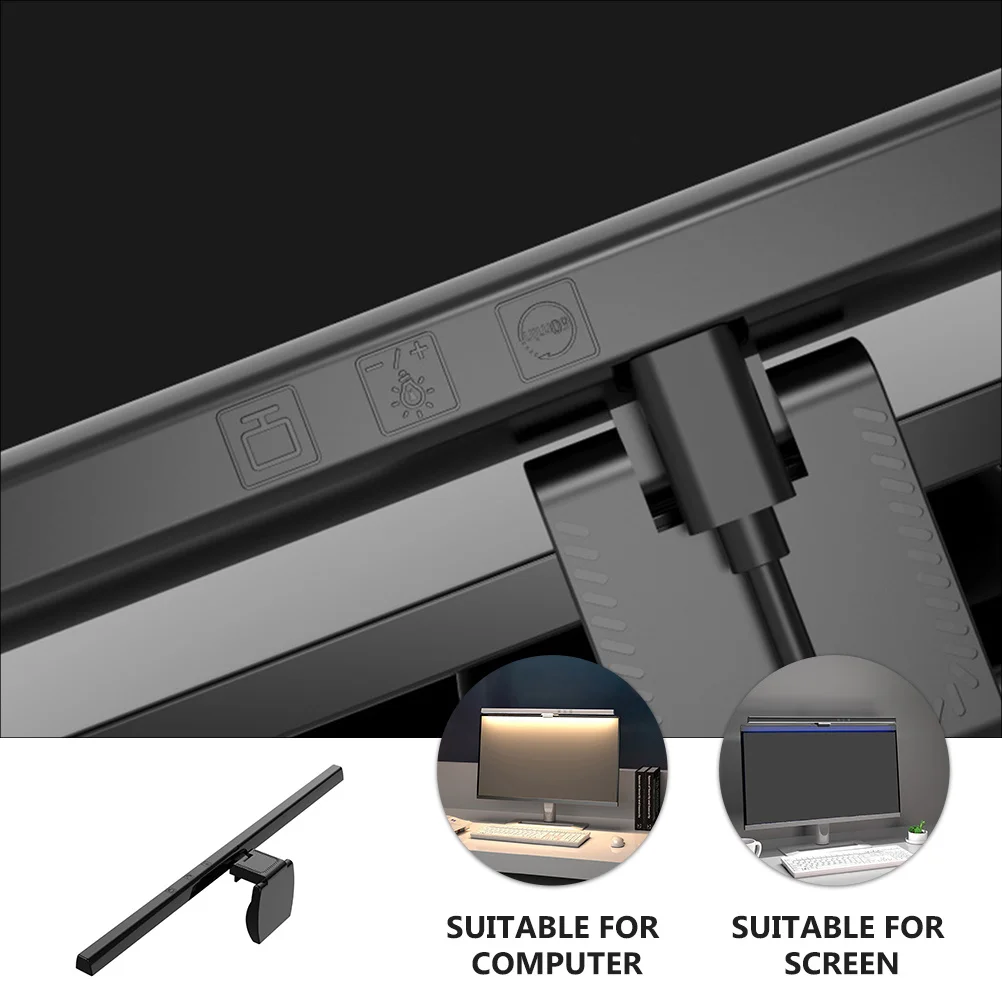 

Led Computer Screen Light Adjustable Aluminum Alloy Lamp For Laptop Monitor Usb Powered Anti-Glare Hanging Light Eye-Protection