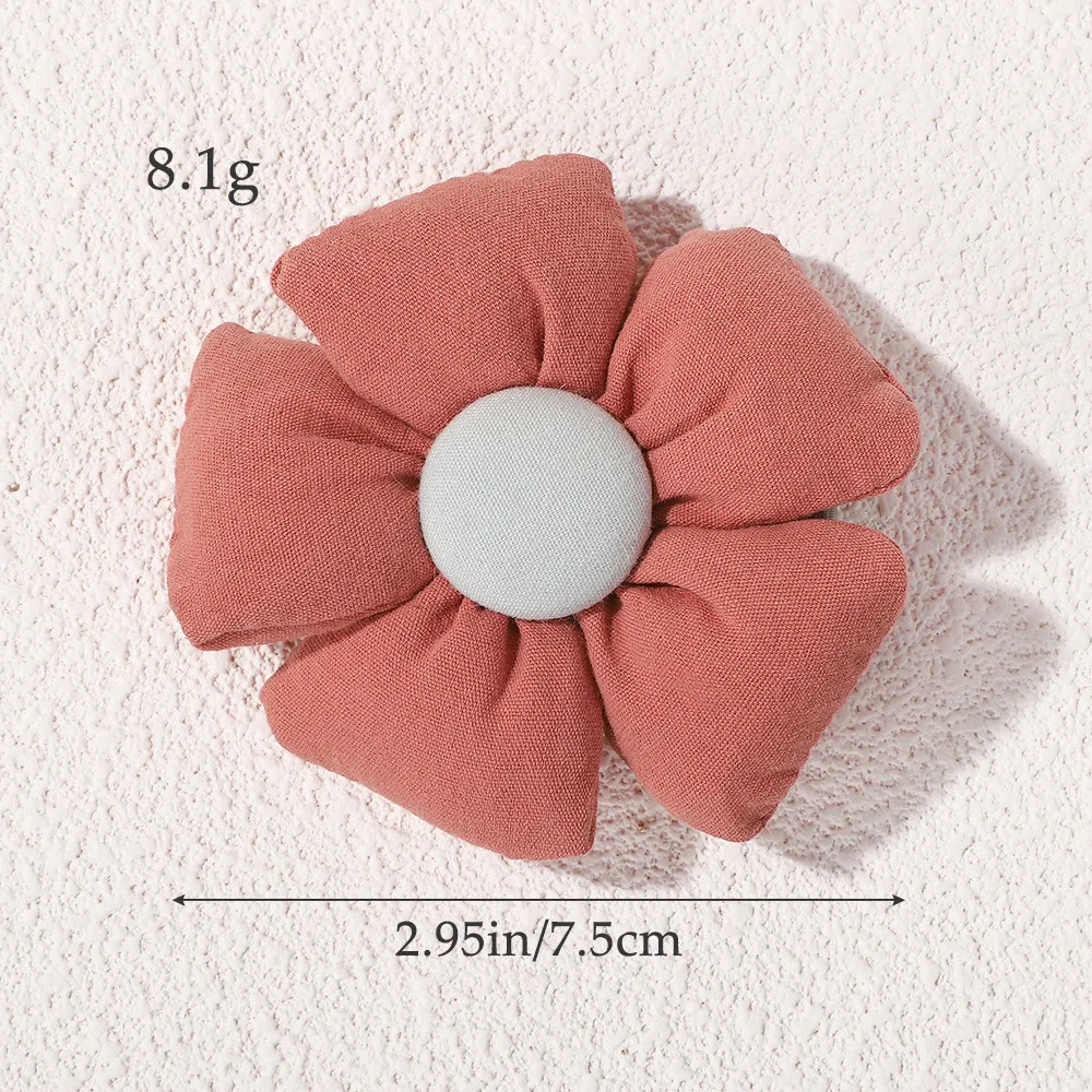 10 stücke Mädchen Zufällige Farbe Cartoon Blumen Haar Clips Für Kinder kinder Sicherheit Haarnadeln Headwear Nette Geschenke Haar Zubehör