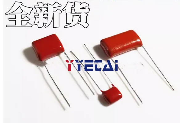 100PCS CBB22 Capacitor 630V104J 100NF 0.1UF Pin pitch 10mm P10