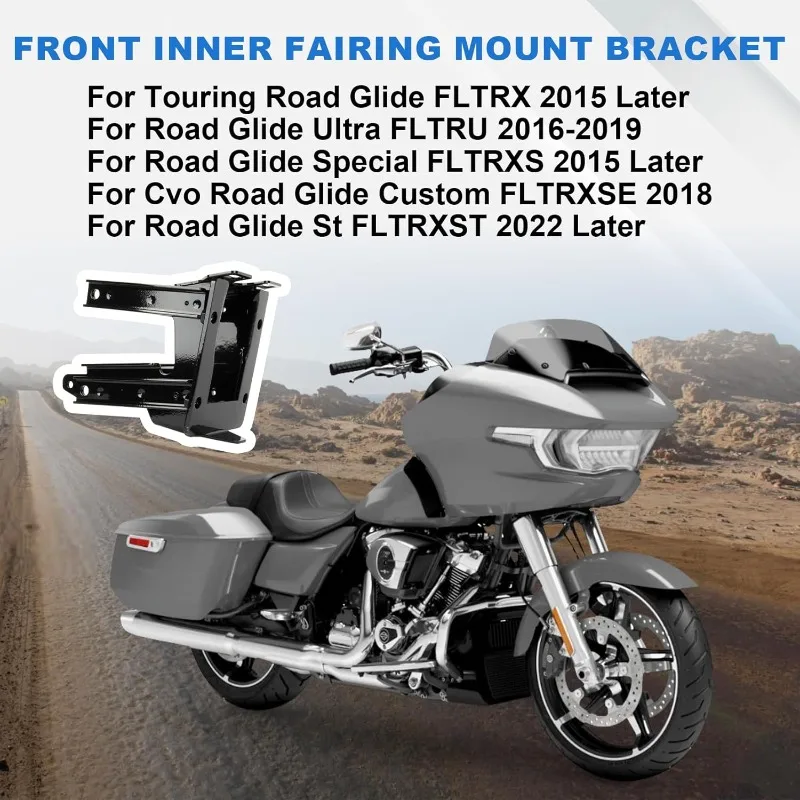 Motorcycle accessories Fairing Support Kit Fairing mount rack Front fairing kit suitable for travel road gliding FLTR 2015 later