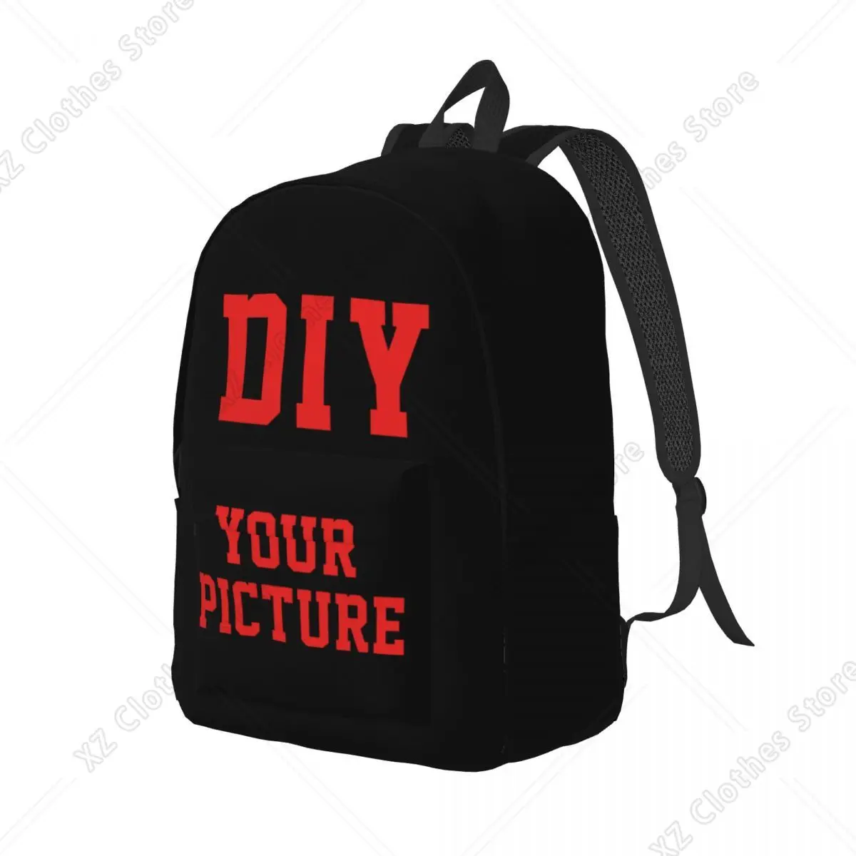 DIY Your Picture Backpack for Preschool Primary School Student Customized Customization Book Bags Boy Girl Kids Canvas Daypack