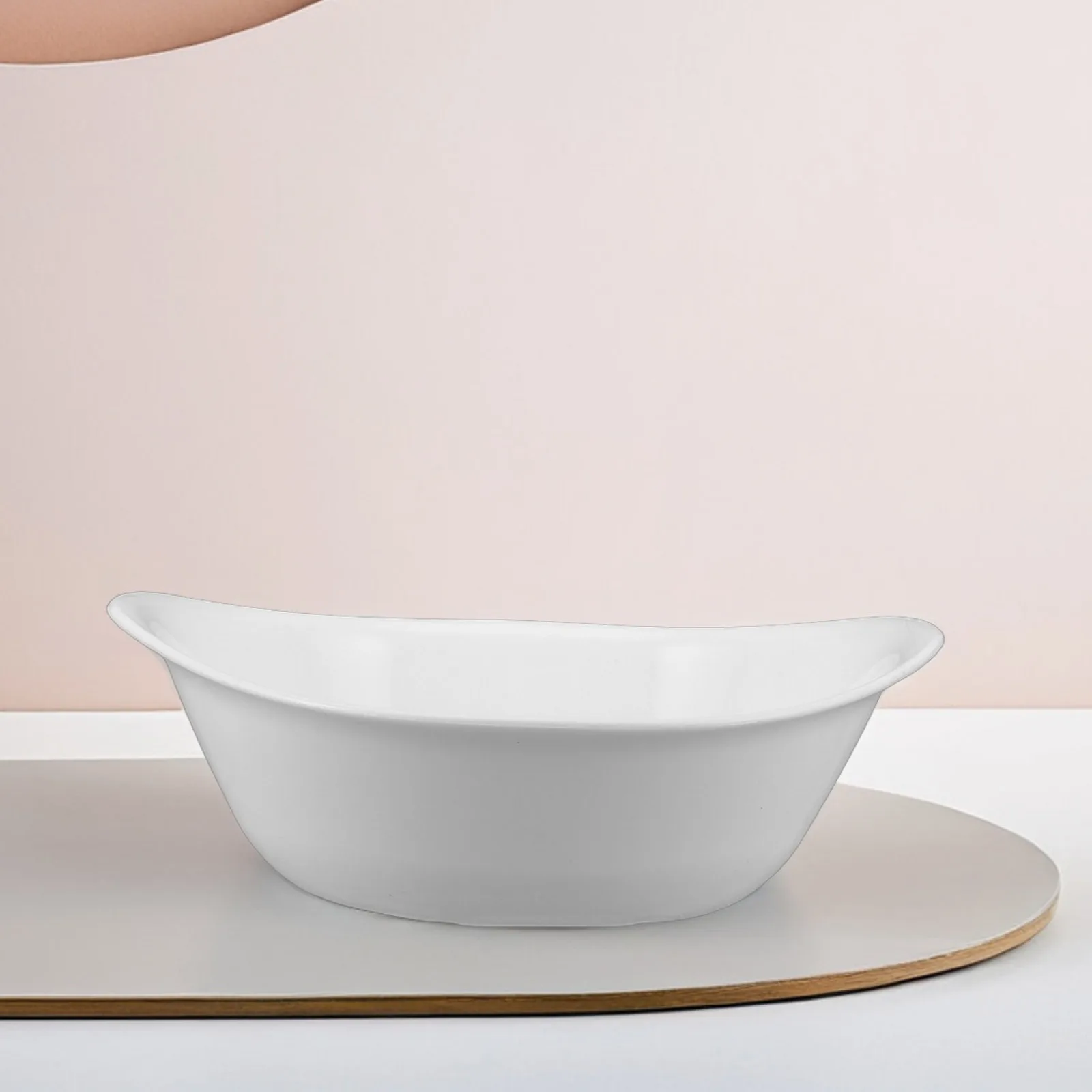 

Beauty Salon Face Wash Basin Small Portable Plastic Washing Tub Stackable Oval Kitchen Camping Sink - Storage Cleaning